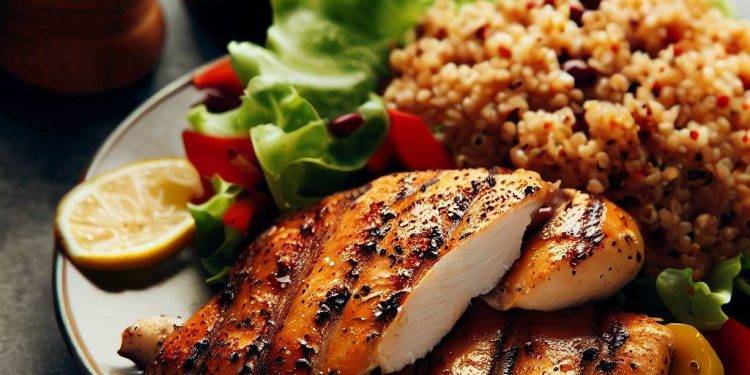 Receita Fit e Deliciosa: Frango Grelhado com Quinoa